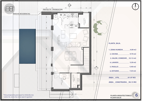 Plano construcción tradicional